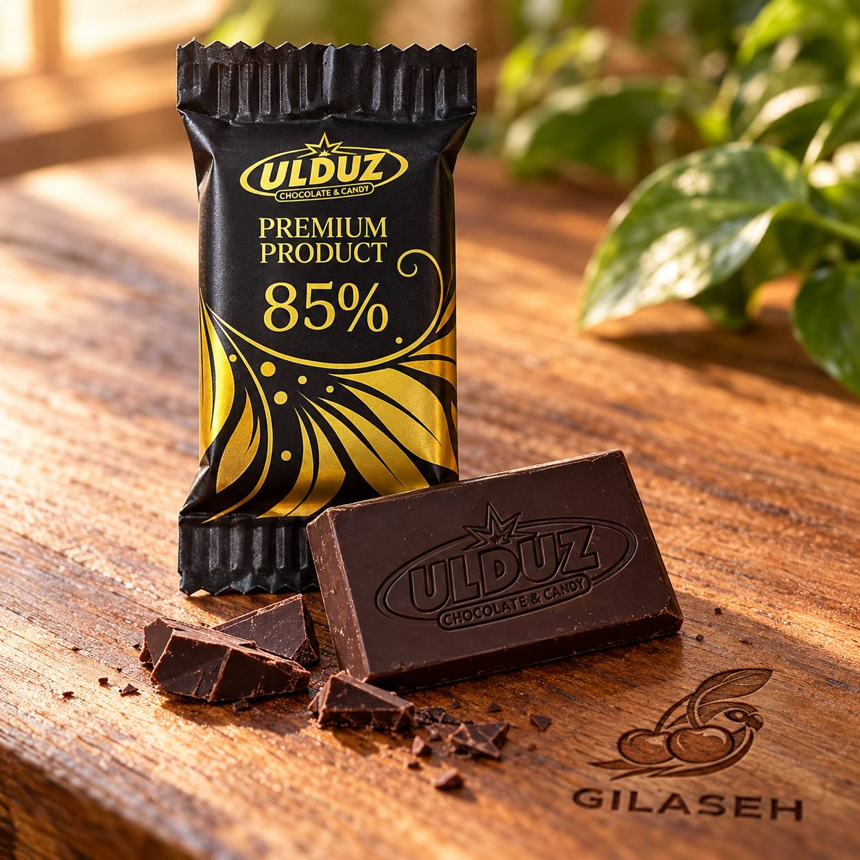  بسته بندی شکلات Ulduz Premium 85 درصد 